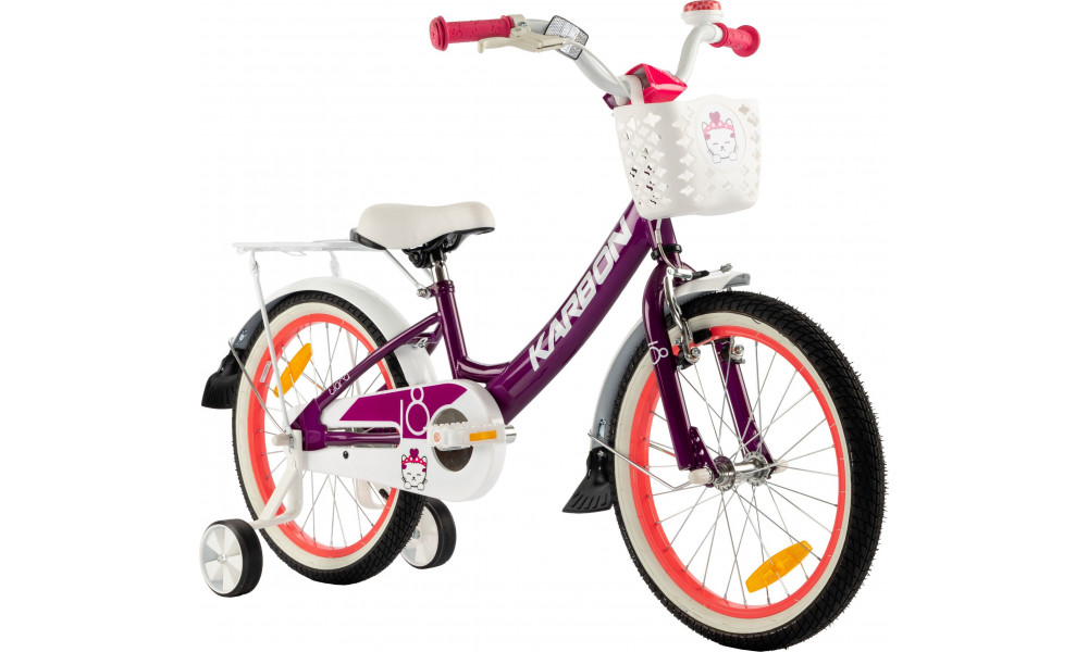Polkupyörä Karbon Tiara 18 violet - 1
