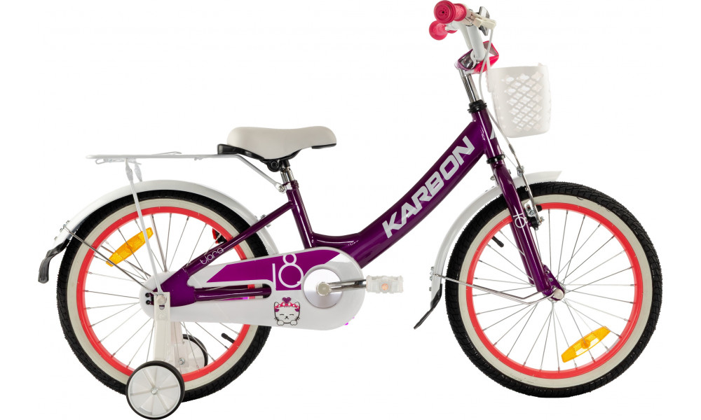 Polkupyörä Karbon Tiara 18 violet - 9