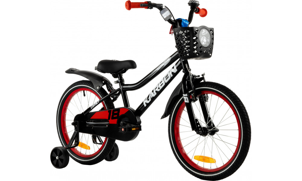 Polkupyörä Karbon Comet 18 black - 1