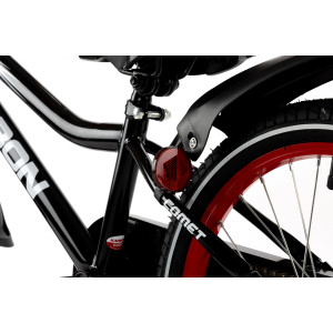 Polkupyörä Karbon Comet 18 black