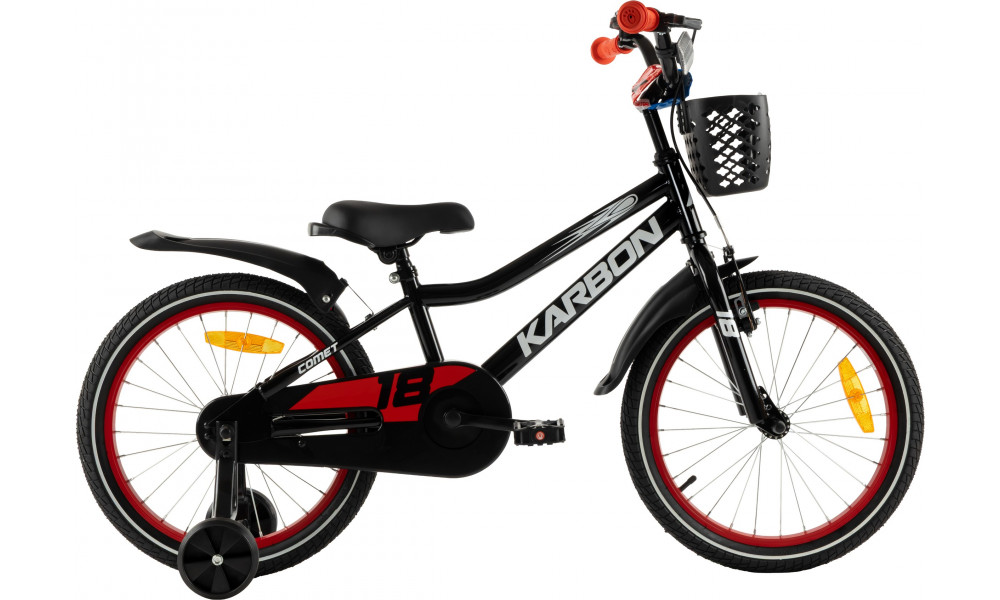 Polkupyörä Karbon Comet 18 black - 9