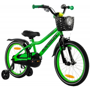 Polkupyörä Karbon Comet 18 green neon