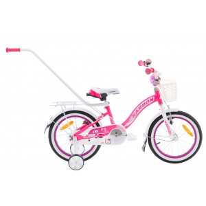 Polkupyörä Karbon Kitty 16 pink-white