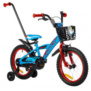 Polkupyörä Karbon Alvin 16 blue-red