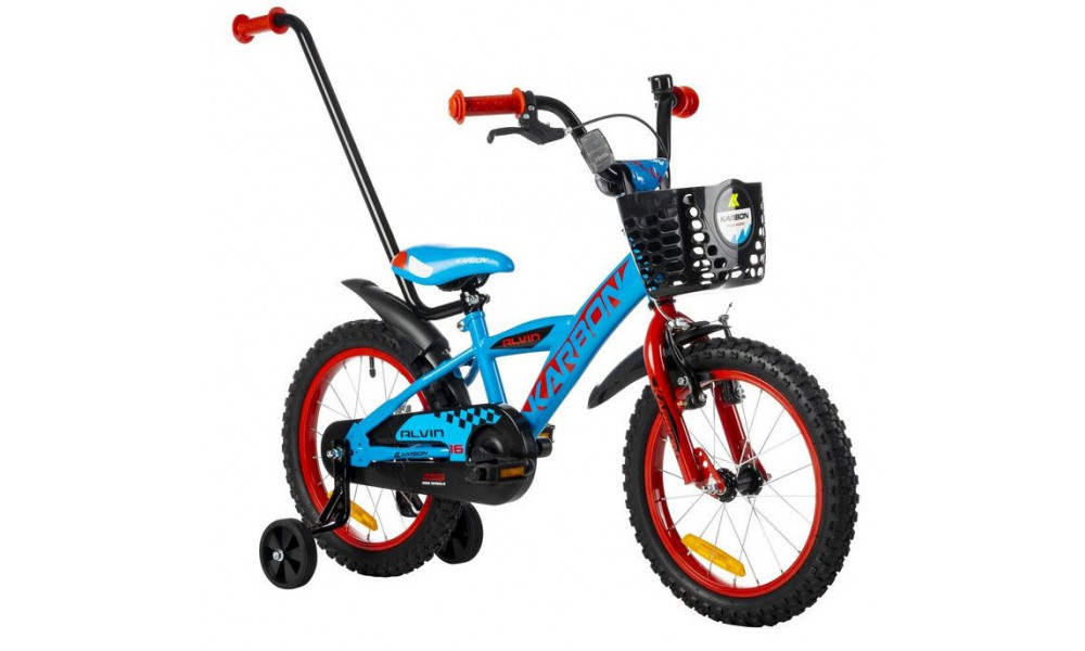 Polkupyörä Karbon Alvin 16 blue-red - 8