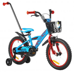 Polkupyörä Karbon Alvin 18 blue-red