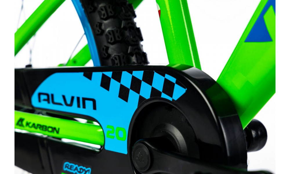 Polkupyörä Karbon Alvin 20 green-blue - 10