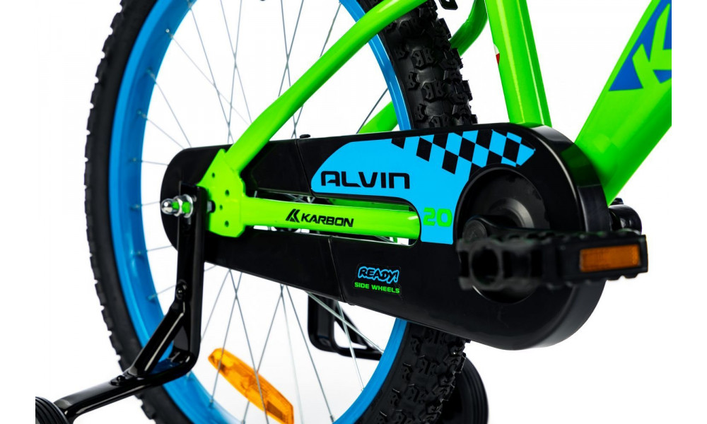 Polkupyörä Karbon Alvin 20 green-blue - 11