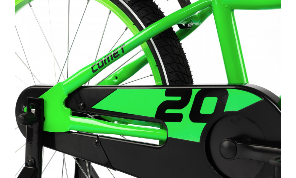 Polkupyörä Karbon Comet 20 green neon - 5