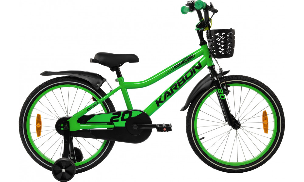 Polkupyörä Karbon Comet 20 green neon - 8