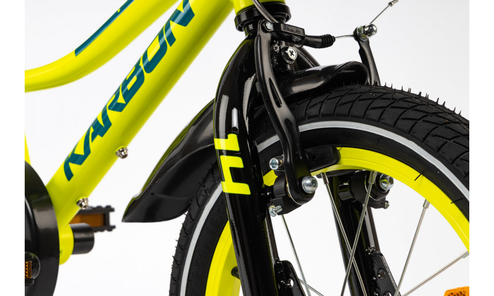 Polkupyörä Karbon Jazz 14 lime - 6