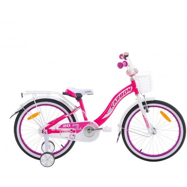 Polkupyörä Karbon Kitty 20 pink-white