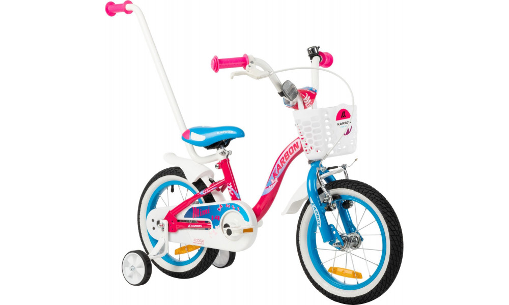 Polkupyörä Karbon Mimi 14 pink-blue - 12