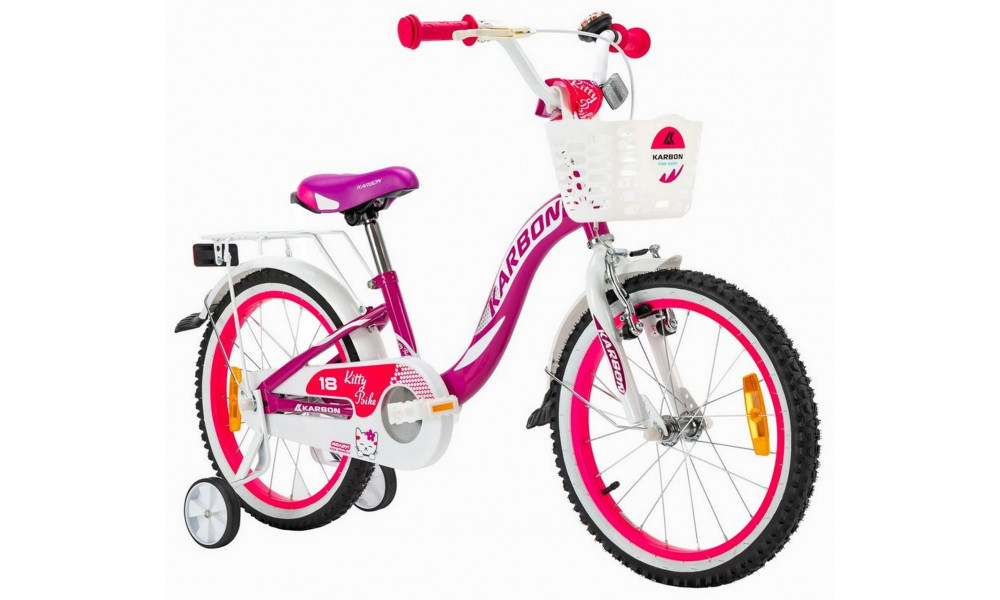 Polkupyörä Karbon Kitty 18 violet-white - 11