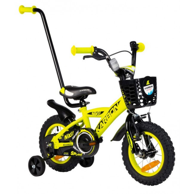 Polkupyörä Karbon Niki 12 lime-black