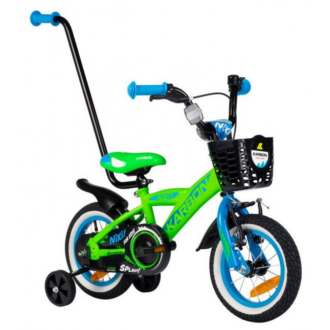Polkupyörä Karbon Niki 12 green-blue