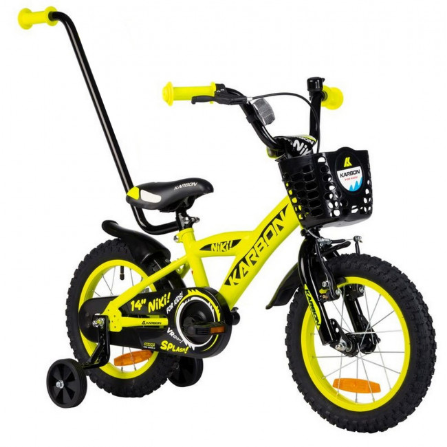 Polkupyörä Karbon Niki 14 lime-black