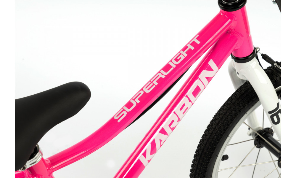 Polkupyörä Karbon Superlight 16 pink - 6