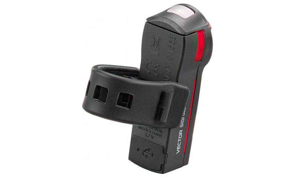 Valosarja Trelock LS 480 Lighthammer 80 Lux + LS 740 Vector E-Bike - 2