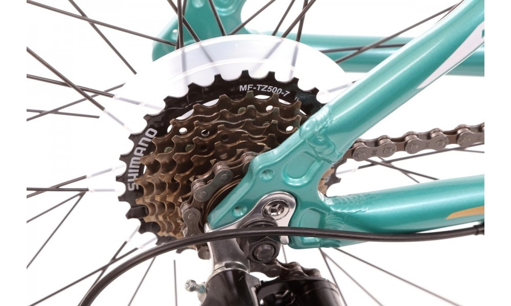 Polkupyörä Romet Jolene 7.0 27.5" 2022 turquoise - 11