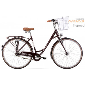 Polkupyörä Romet Pop Art Lux 28" 2022 bordo mat Polkupyörä Romet Pop Art Lux 28" 2022 bordo mat