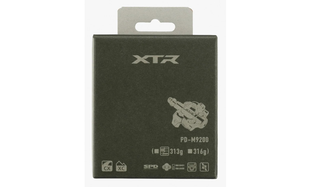 Polkimet Shimano XTR PD-M9200 Standard SPD + SM-SH51 - 3