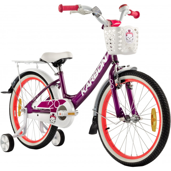 Polkupyörä Karbon Tiara 20 violet