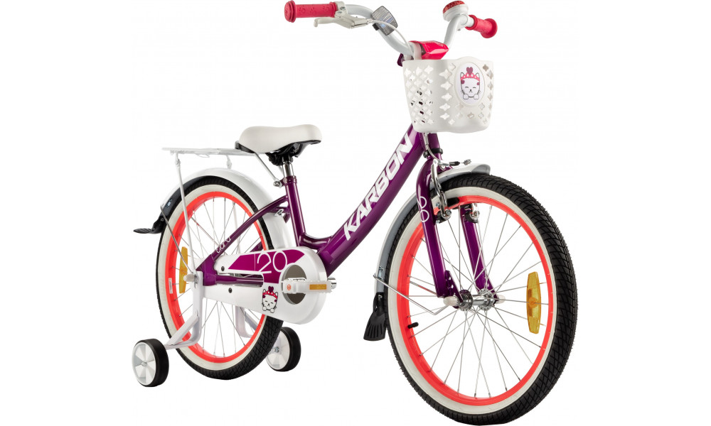 Polkupyörä Karbon Tiara 20 violet 