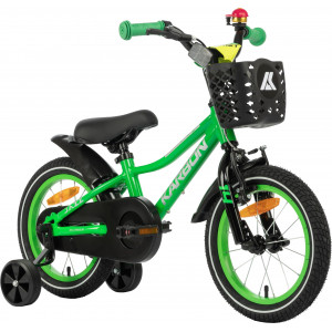 Polkupyörä Karbon Jazz 14 green neon