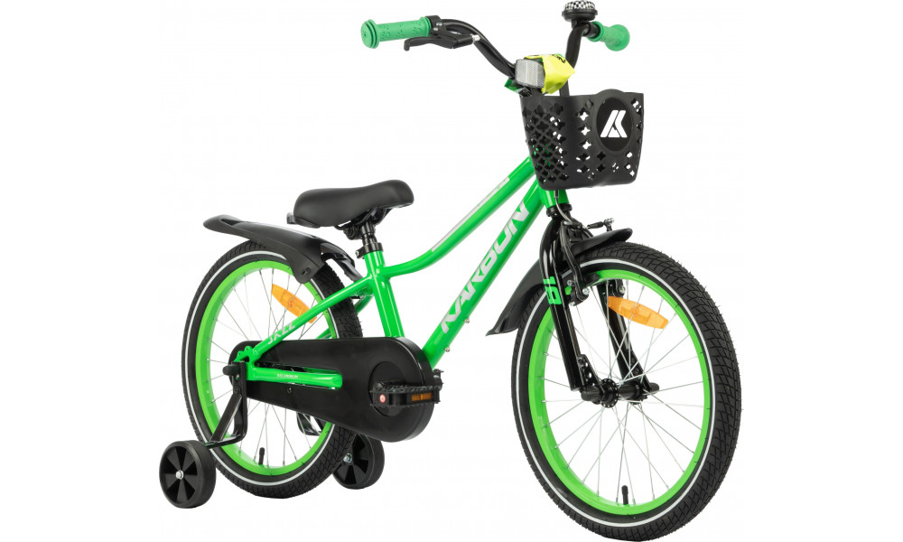 Polkupyörä Karbon Jazz 18 green neon 