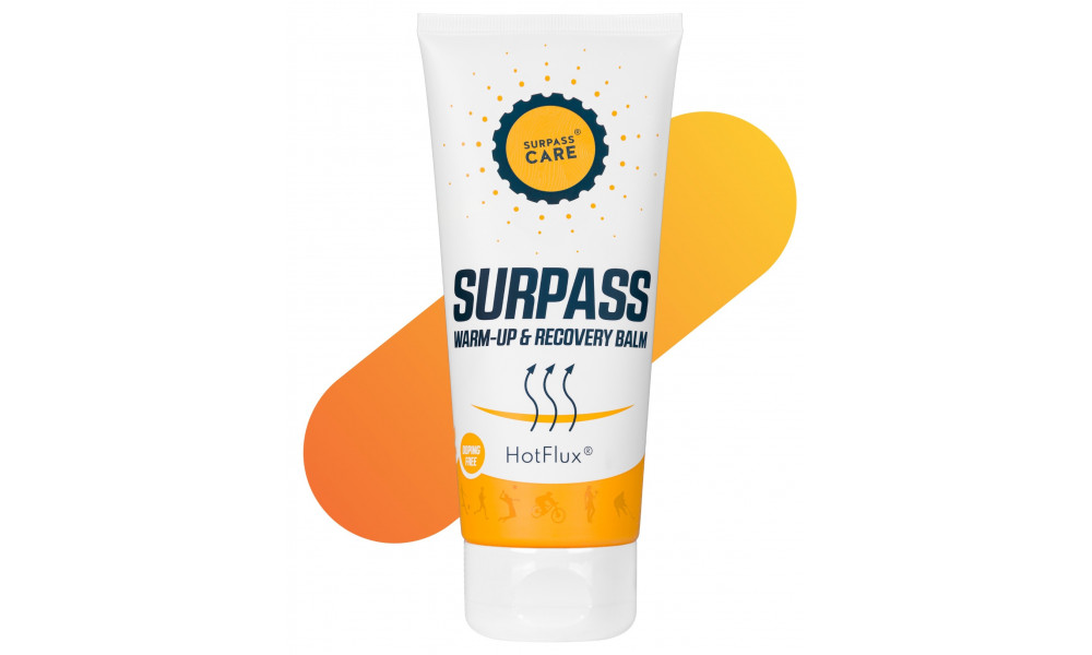 Lämmittävä balsami Surpass Warm-up & Recovery 200ml - 3