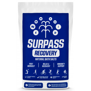 Kylpysuolat Surpass Recovery Natural 1kg