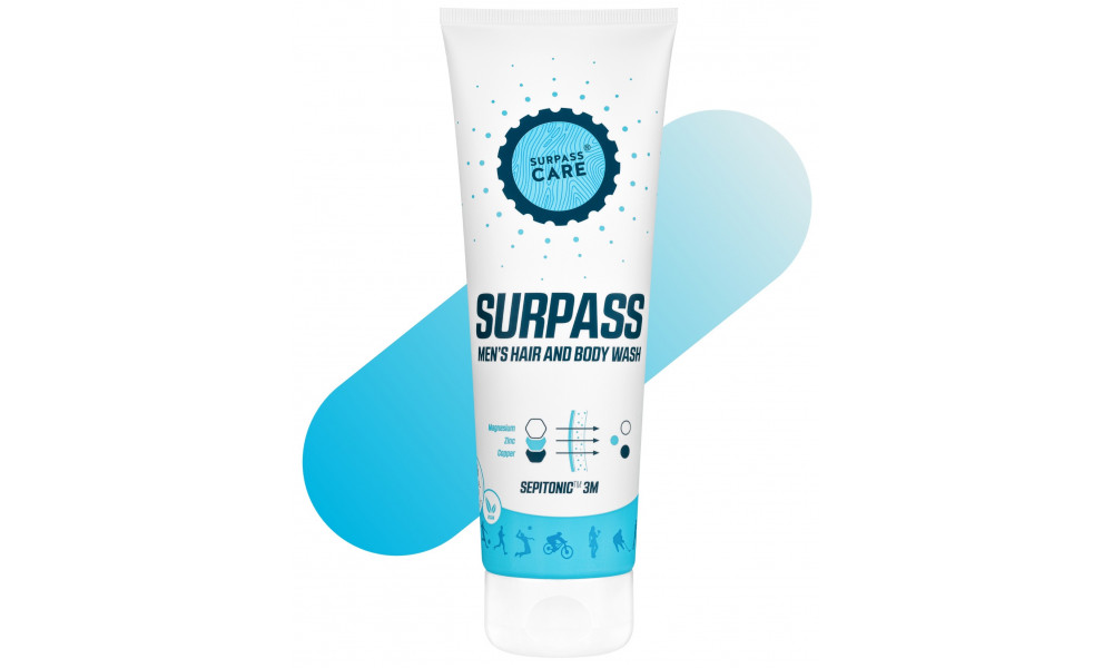 Hiusten ja vartalon pesugeeli Surpass Sepitonic Men 250ml - 2