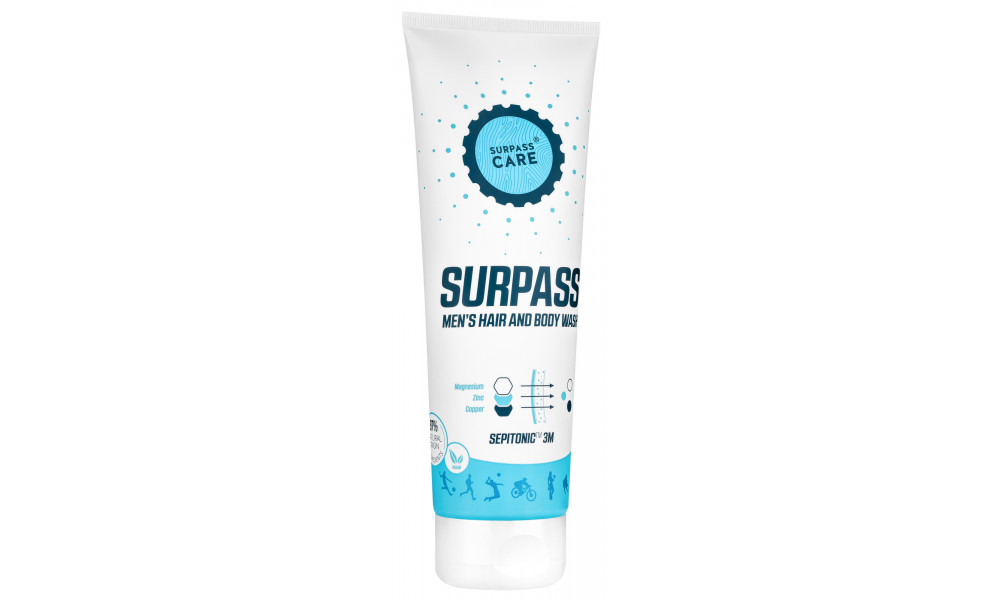 Hiusten ja vartalon pesugeeli Surpass Sepitonic Men 250ml - 3