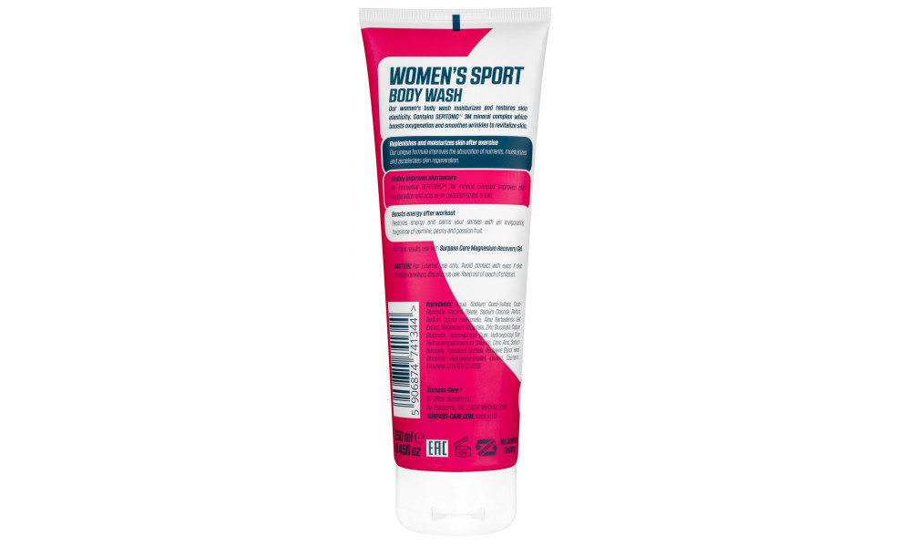 Hiusten ja vartalon pesugeeli Surpass Sepitonic Women 250ml - 5