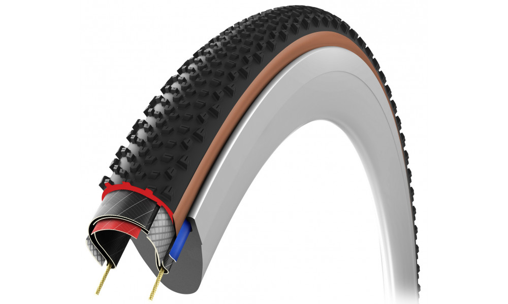 Rengas 28" Vittoria Terreno T60 Mixed G2.0 TLR Fold 700x40c / 40-622 black - 7