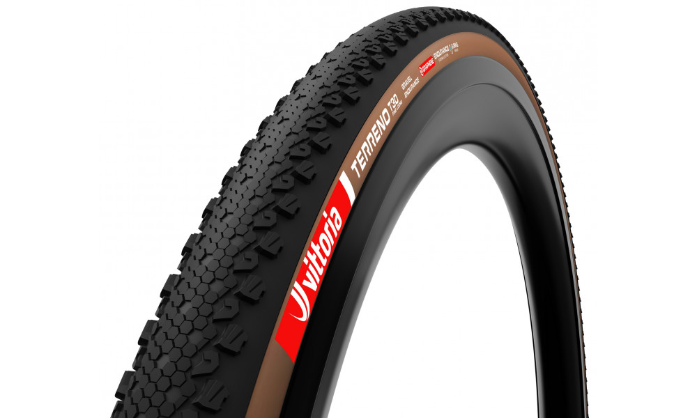 Rengas 28" Vittoria Terreno T30 Fine loose G2.0 TLR Fold 700x45c / 45-622 brown-black - 1