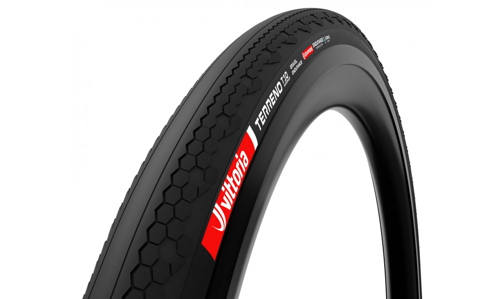 Rengas 28" Vittoria Terreno T10 Hardpack G2.0 TLR Fold 700x45c / 45-622 black - 1