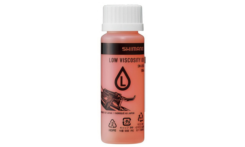 Mineraaliöljy levyjarruihin Shimano Low Visc 100ml - 1