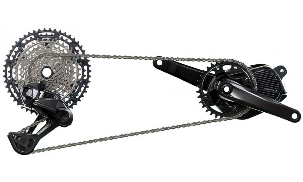 Takavaihtaja Shimano Deore XT Di2 RD-M8260 SGS (E-bike) 1x12-speed - 2