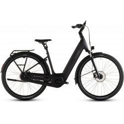 Sähköpyörä Cube Supreme Hybrid Comfort Pro 600 Easy Entry grey'n'chrome 2026