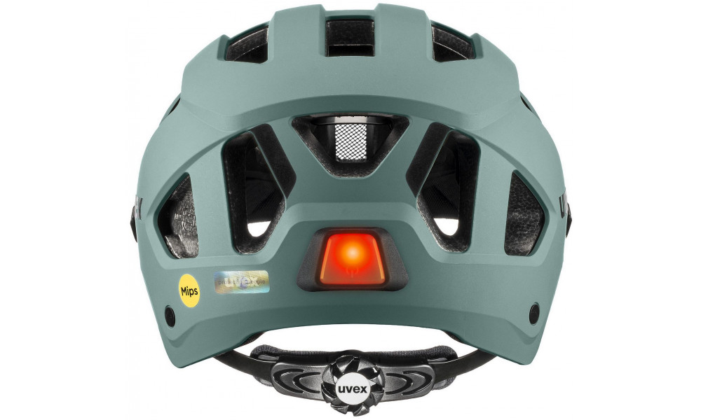 Kypärä Uvex stride visor MIPS sage green matt - 4