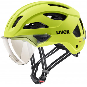 Kypärä Uvex stride visor MIPS lime matt