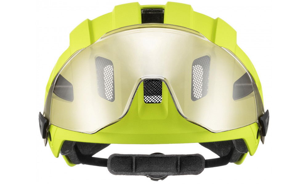 Kypärä Uvex stride visor MIPS lime matt - 6