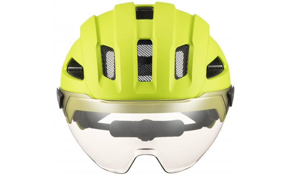 Kypärä Uvex stride visor MIPS lime matt - 7