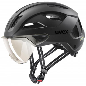 Kypärä Uvex stride visor black matt