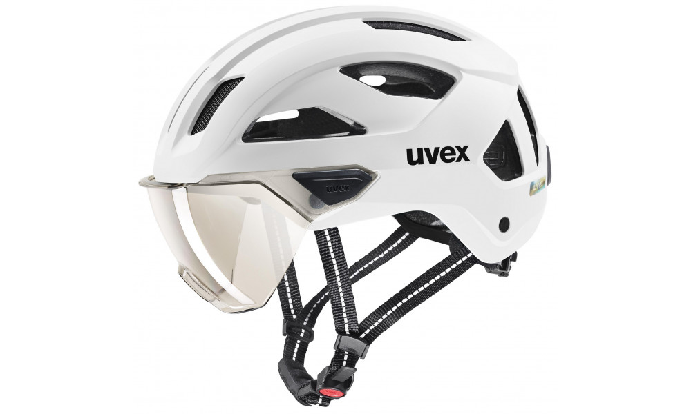 Kypärä Uvex stride visor white matt - 1
