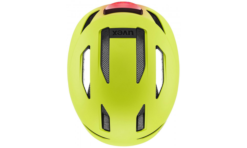 Kypärä Uvex urban planet LED lime matt - 1