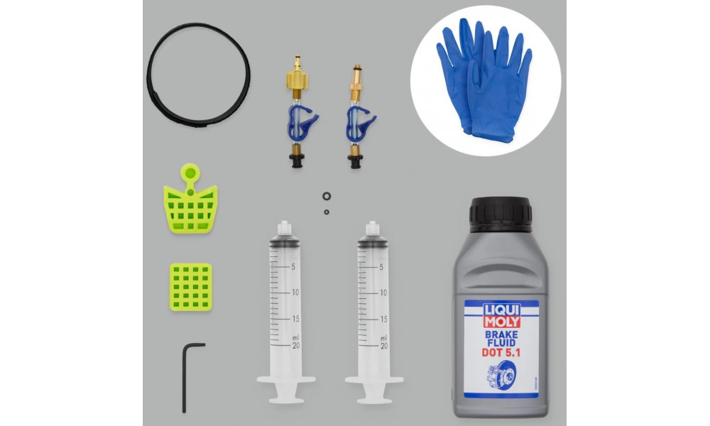 Ilmaussarja Bleedkit PREMIUM EDGE DOT (Sram) - 1