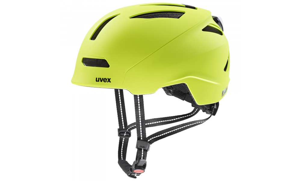 Kypärä Uvex urban planet LED lime matt - 8